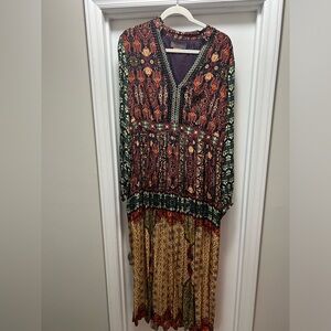 Anthropologie Bhanuni by Jyoti Patterned Maxi Dress